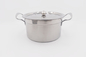 19cm Stainless Steel Cooking Pot With Thickened Bottom